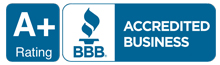 Better Business Bureau A+ Rating