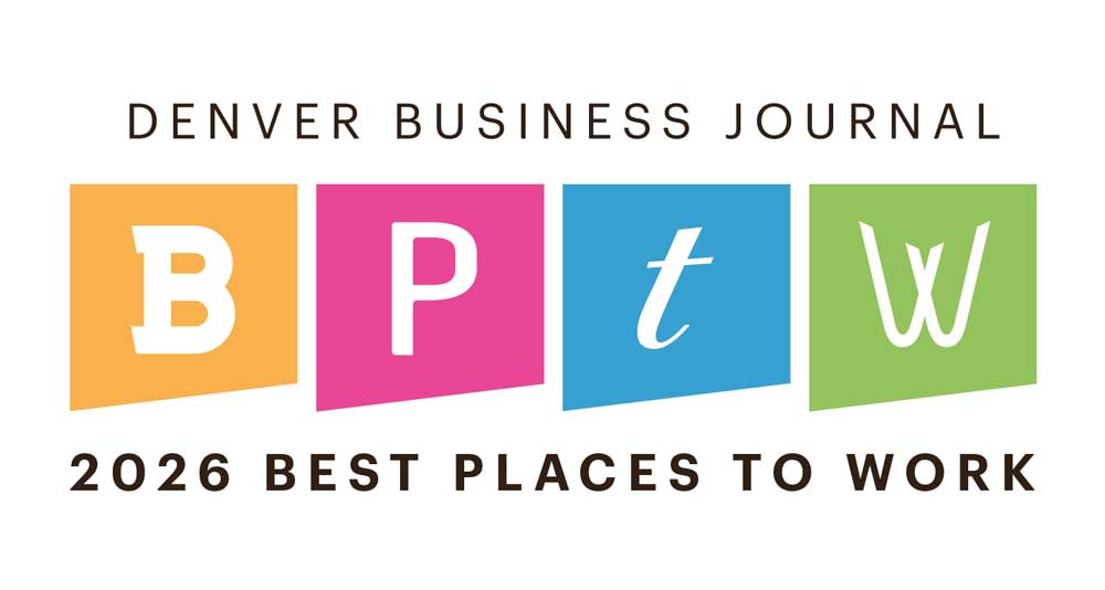 Voted best place to work by the Denver Business Journal