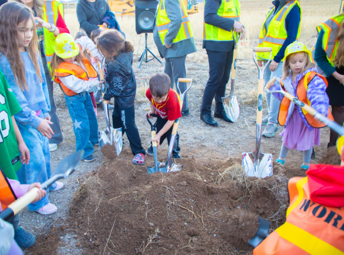 sterling ranch elementary groundbreaking 2