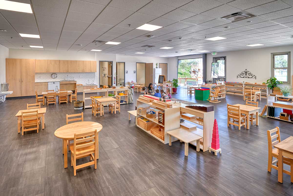 Great Work Montessori classroom design