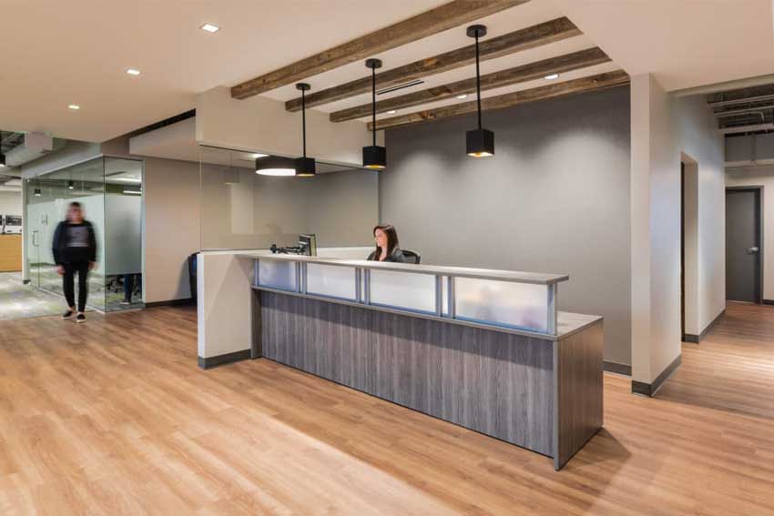 Health care administration building offices.