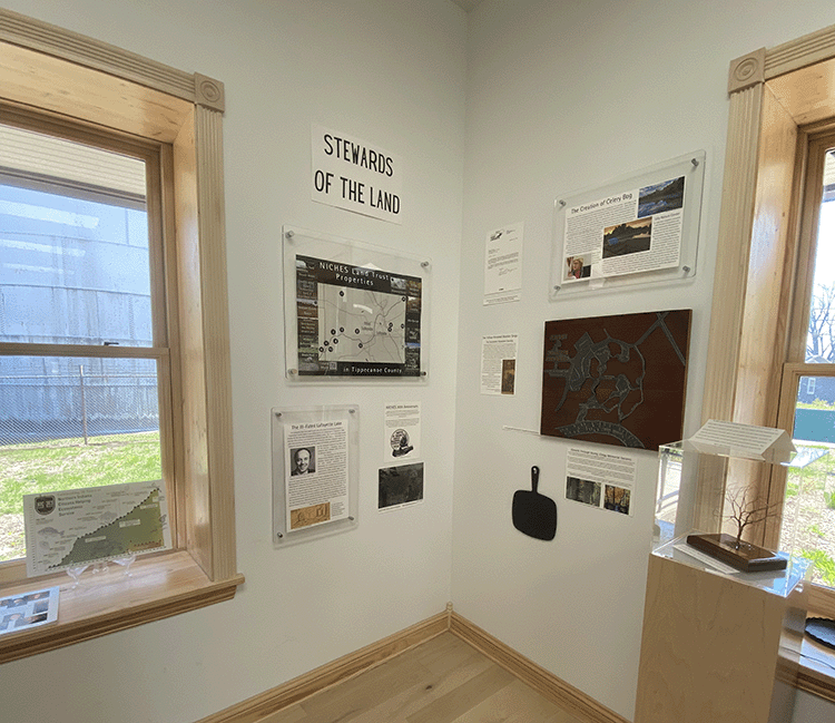 NICHES Exhibit - Caretaker’s Cottage West Lafayette History Center