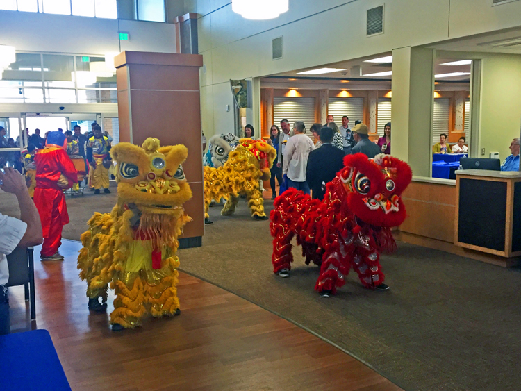 grand opening ceremony at the new southwest family heath center