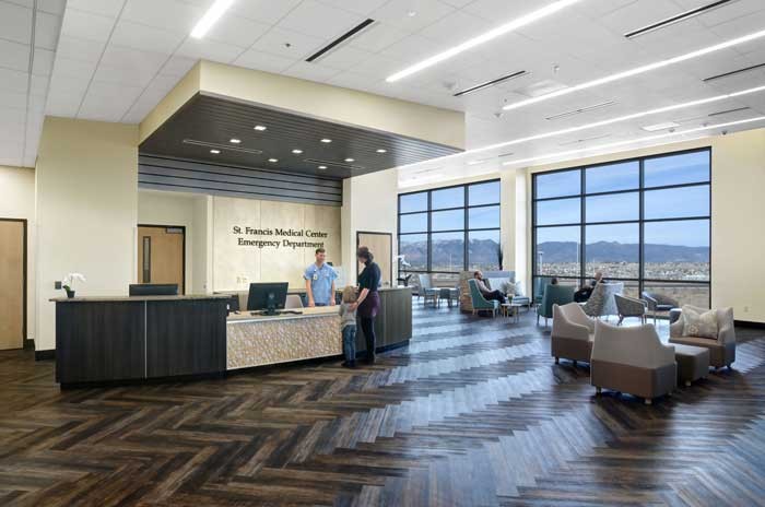 st. francis emergency department waiting room