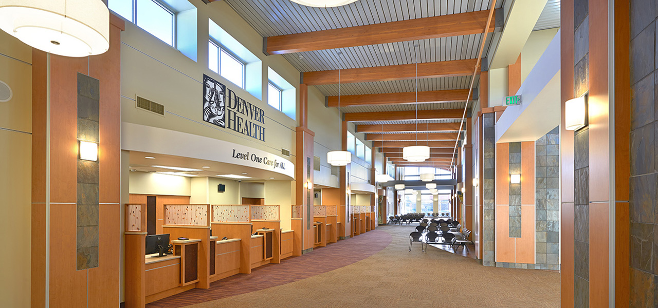 interior of the southwest family health center