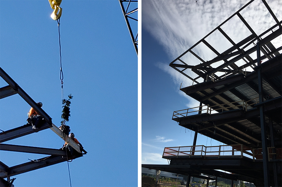 topping out ceremony for UCCS hybl building