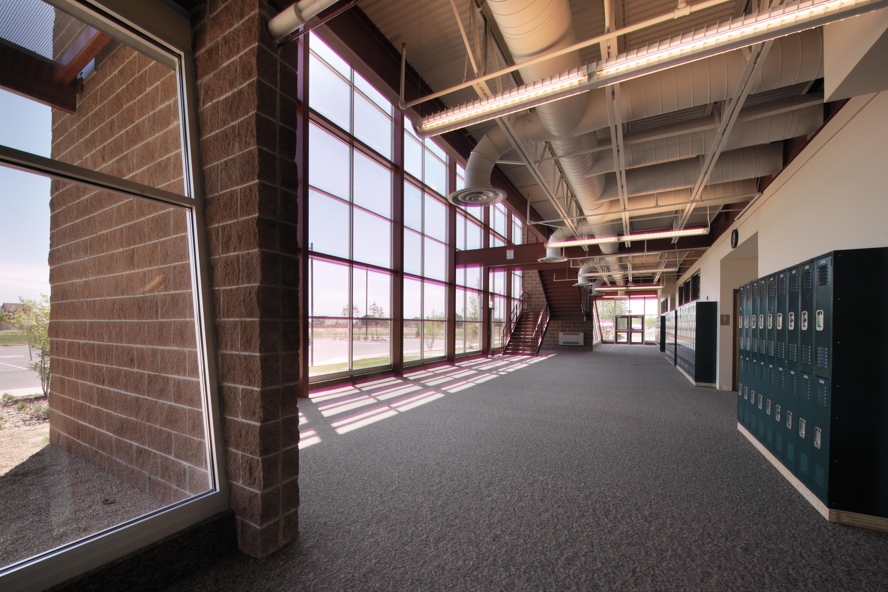 Brighton Charter HS Interior Photo Hallway 05