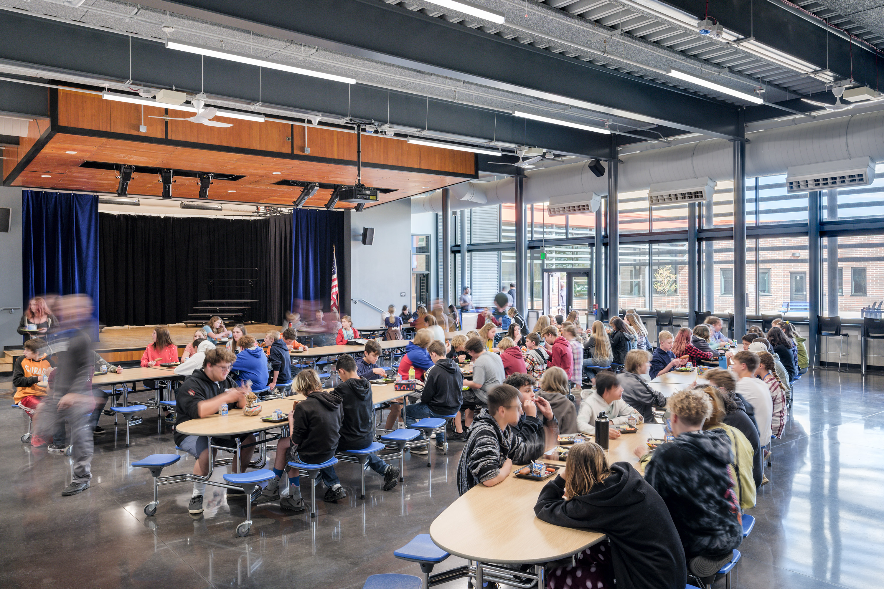 CCMS Interior Photo Cafetorium With People