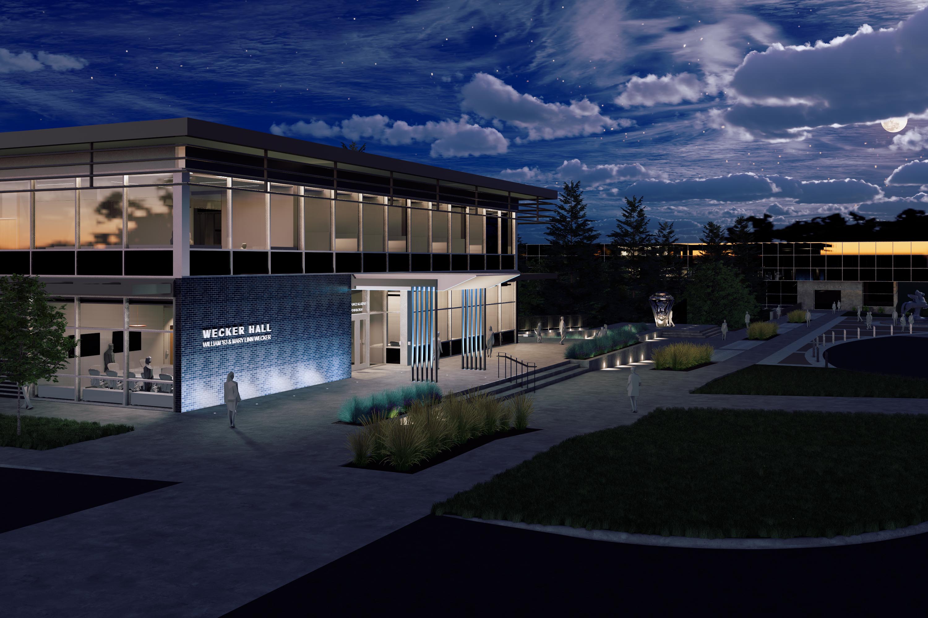 USAFA foundation exterior rendering 4 3Kx2K